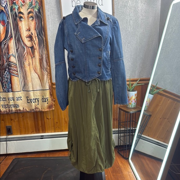 Free People Jean jacket - Picture 1 of 8